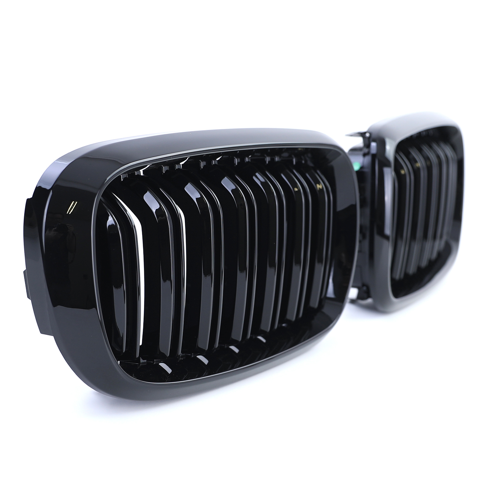 Sport Grill - BMW X5 F15 X6 F16 - Dubbele stang - Zwarte glans