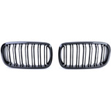 Sport Grill geschikt voor BMW X5 F15 X6 F16 - Dubbele stang - Zwarte glans