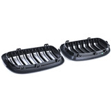 Sport Grill - BMW X5 F15 X6 F16 - Dubbele stang - Zwarte glans