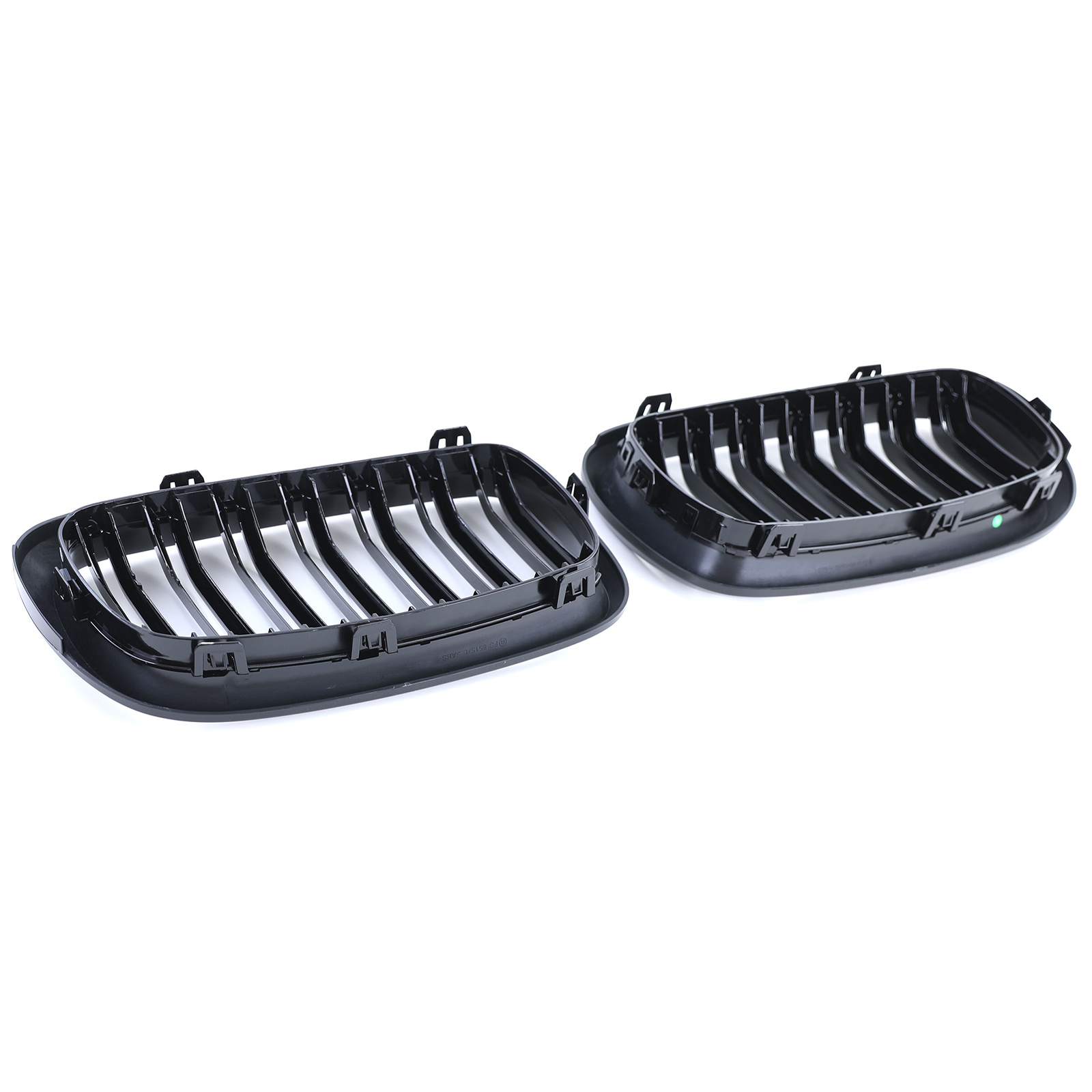 Sport Grill geschikt voor BMW X5 F15 X6 F16 - Dubbele stang - Zwarte glans
