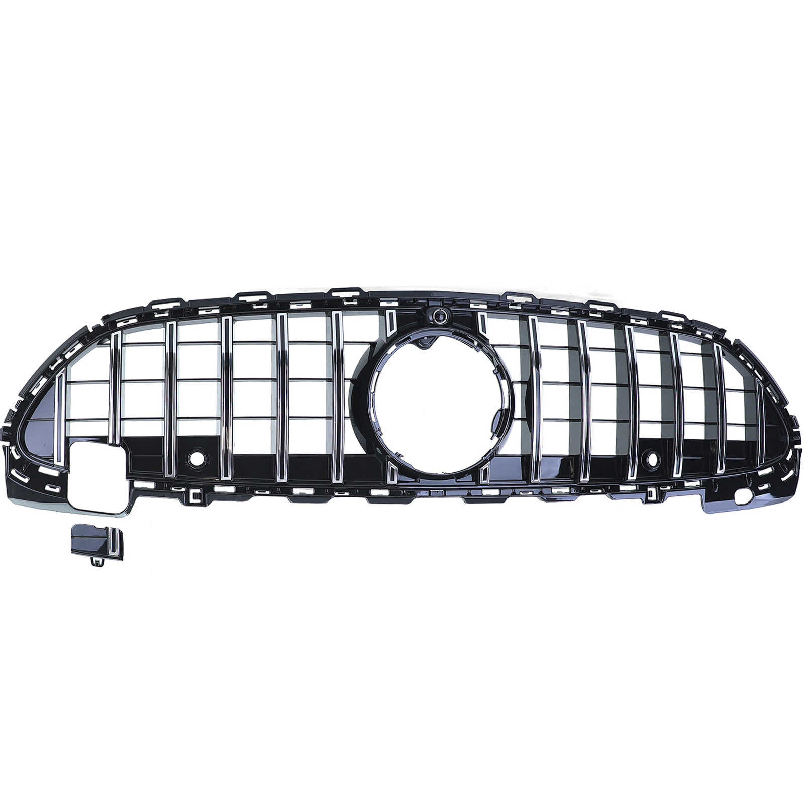 Autogrille geschikt voor Mercedes C-klasse W206 S206 - Sport optiek - Zwart chroom