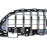 Autogrille - Mercedes C-klasse W206 S206 - Sport optiek - Zwart chroom