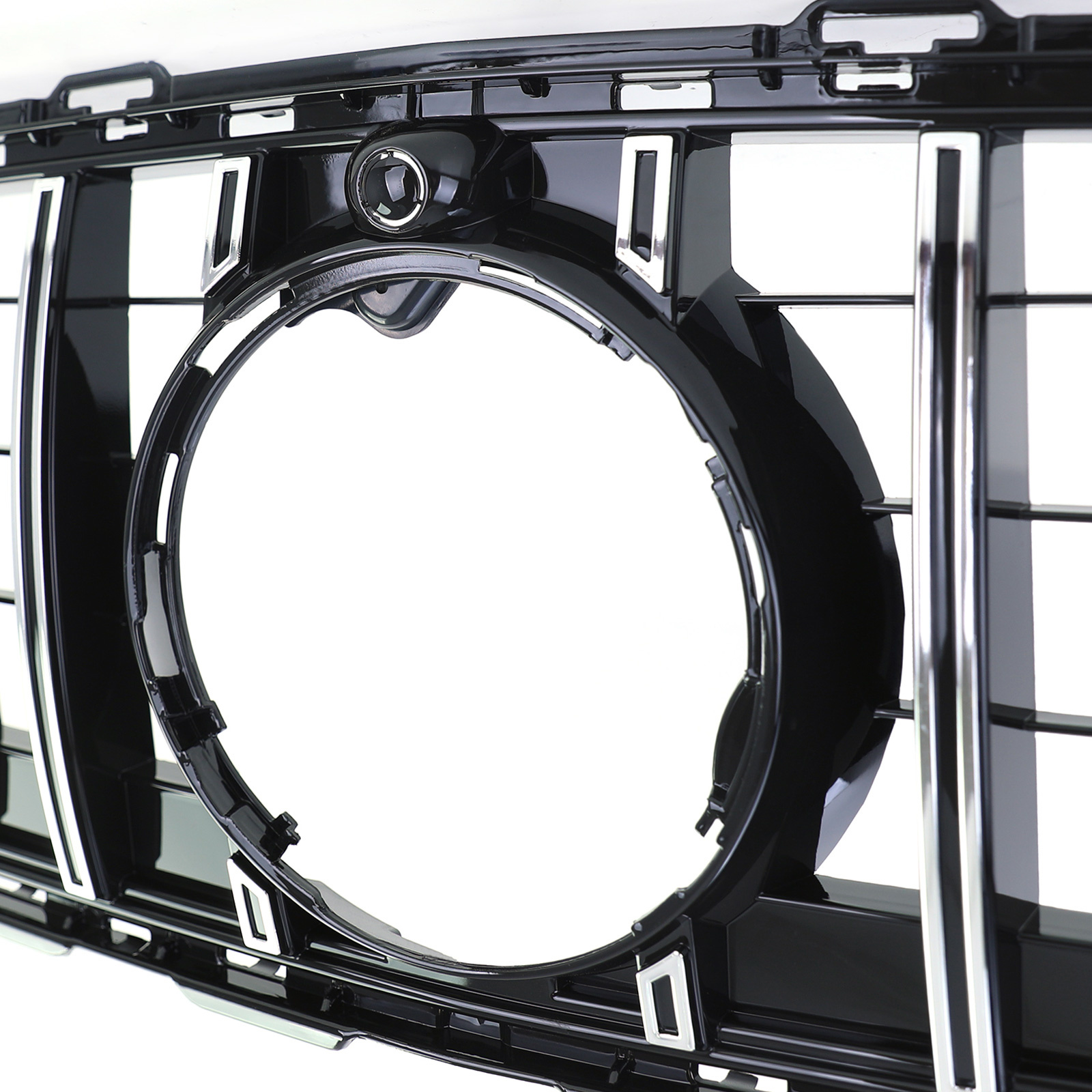 Autogrille geschikt voor Mercedes C-klasse W206 S206 - Sport optiek - Zwart chroom