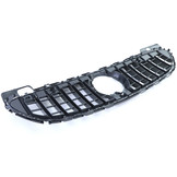 Autogrille geschikt voor Mercedes C-klasse W206 S206 - Sport optiek - Zwart chroom