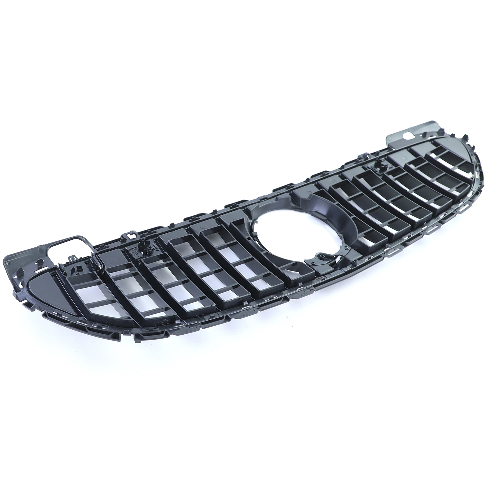 Autogrille geschikt voor Mercedes C-klasse W206 S206 - Sport optiek - Zwart chroom