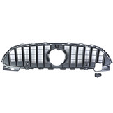 Autogrille geschikt voor Mercedes C-klasse W206 S206 - Sport optiek - Zwart chroom