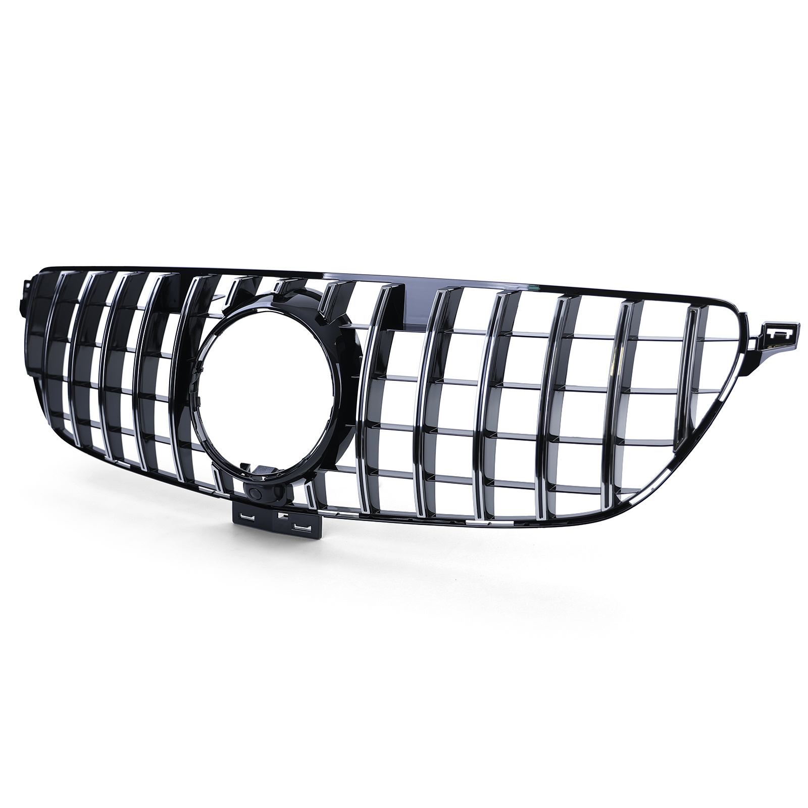 Autogrille geschikt voor Mercedes GLE Coupe C292 - Sportrooster - Zwart Chroom