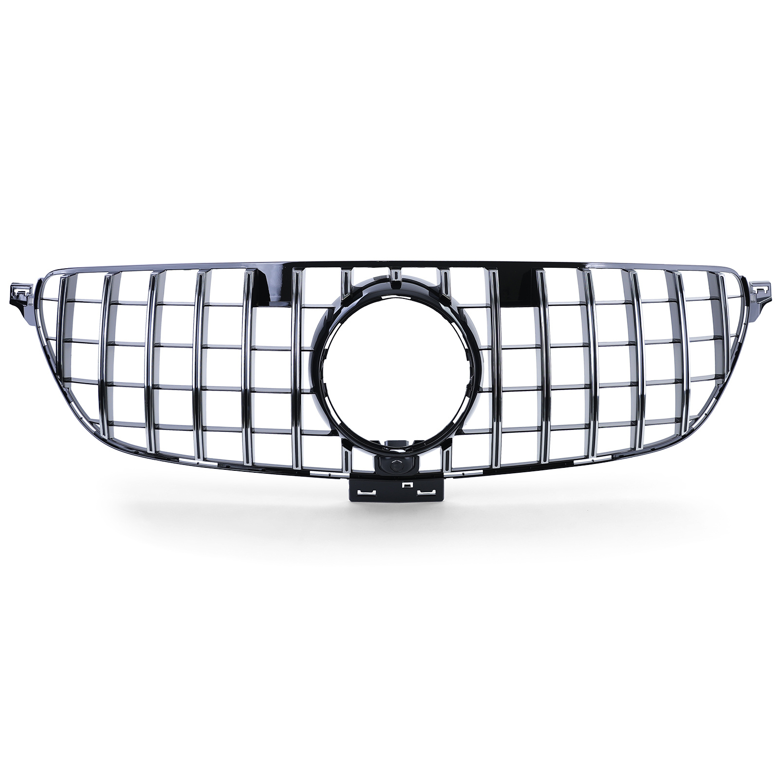 Autogrille geschikt voor Mercedes GLE Coupe C292 - Sportrooster - Zwart Chroom