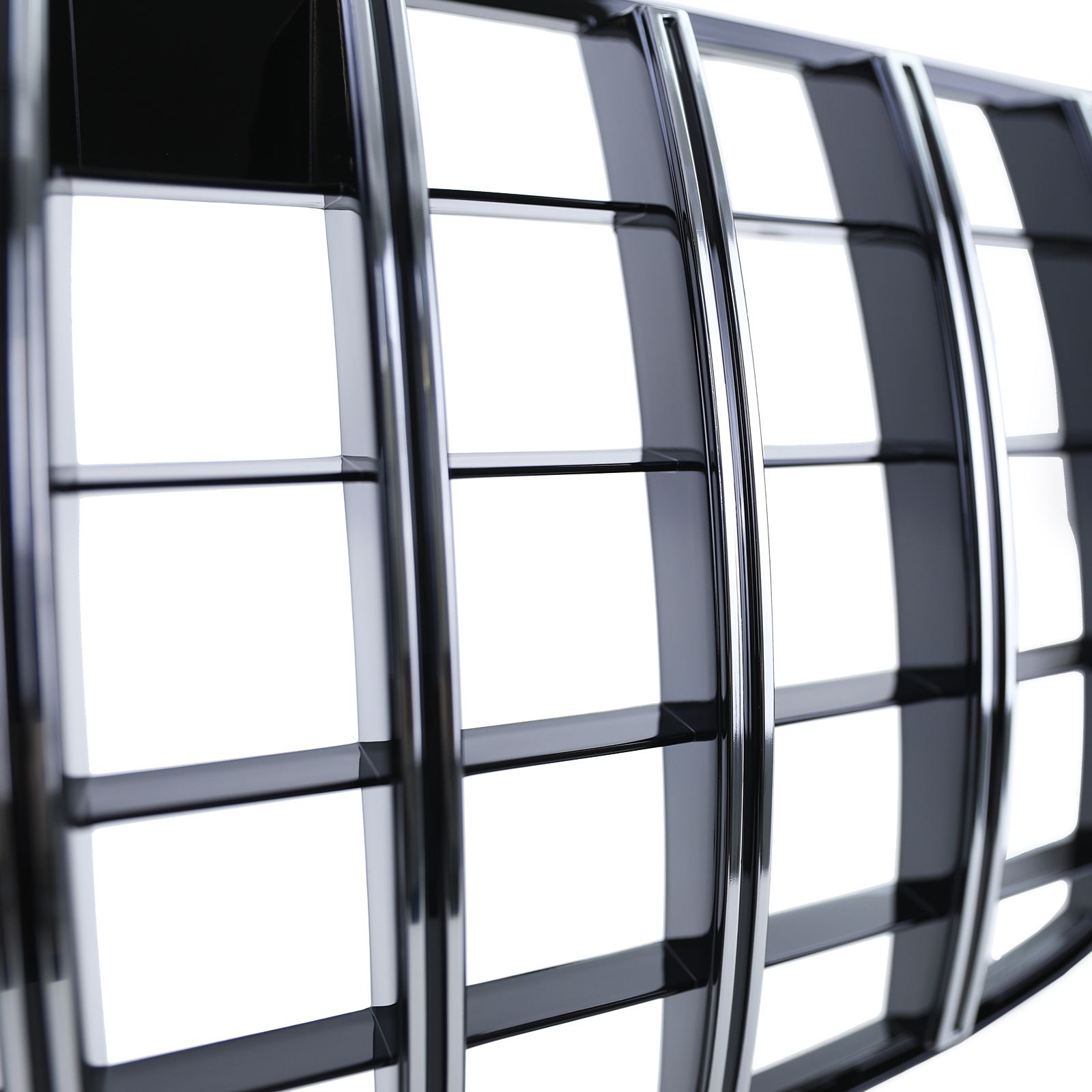 Autogrille geschikt voor Mercedes GLE Coupe C292 - Sportrooster - Zwart Chroom