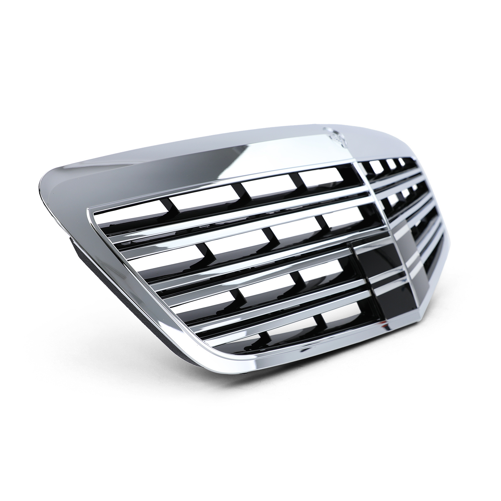 Sport Grill - geschikt voor Mercedes S klasse W221 zonder Distronic - Chroom - Hoge kwaliteit