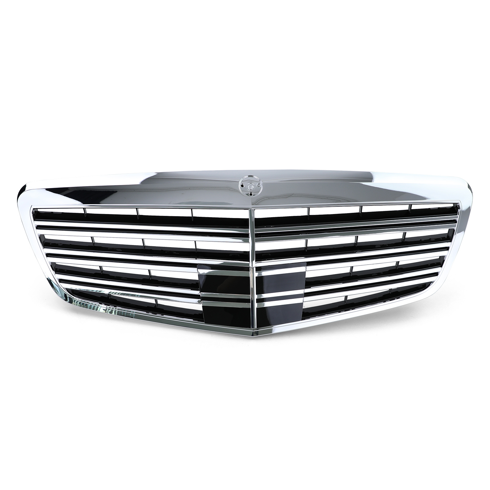Sport Grill - Mercedes S klasse W221 zonder Distronic - Chroom - Hoge kwaliteit