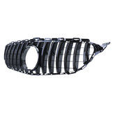 Autogrille - Mercedes C-klasse W205 S205 14-18 - Zwart Glans - Sportieve Uitvoering
