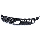 Autogrille - Mercedes C-klasse W205 S205 14-18 - Zwart Glans - Sportieve Uitvoering