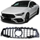 Sport Grill - Mercedes CLA C118 X118 vanaf 19 - ZWART GLANS - Sport optiek