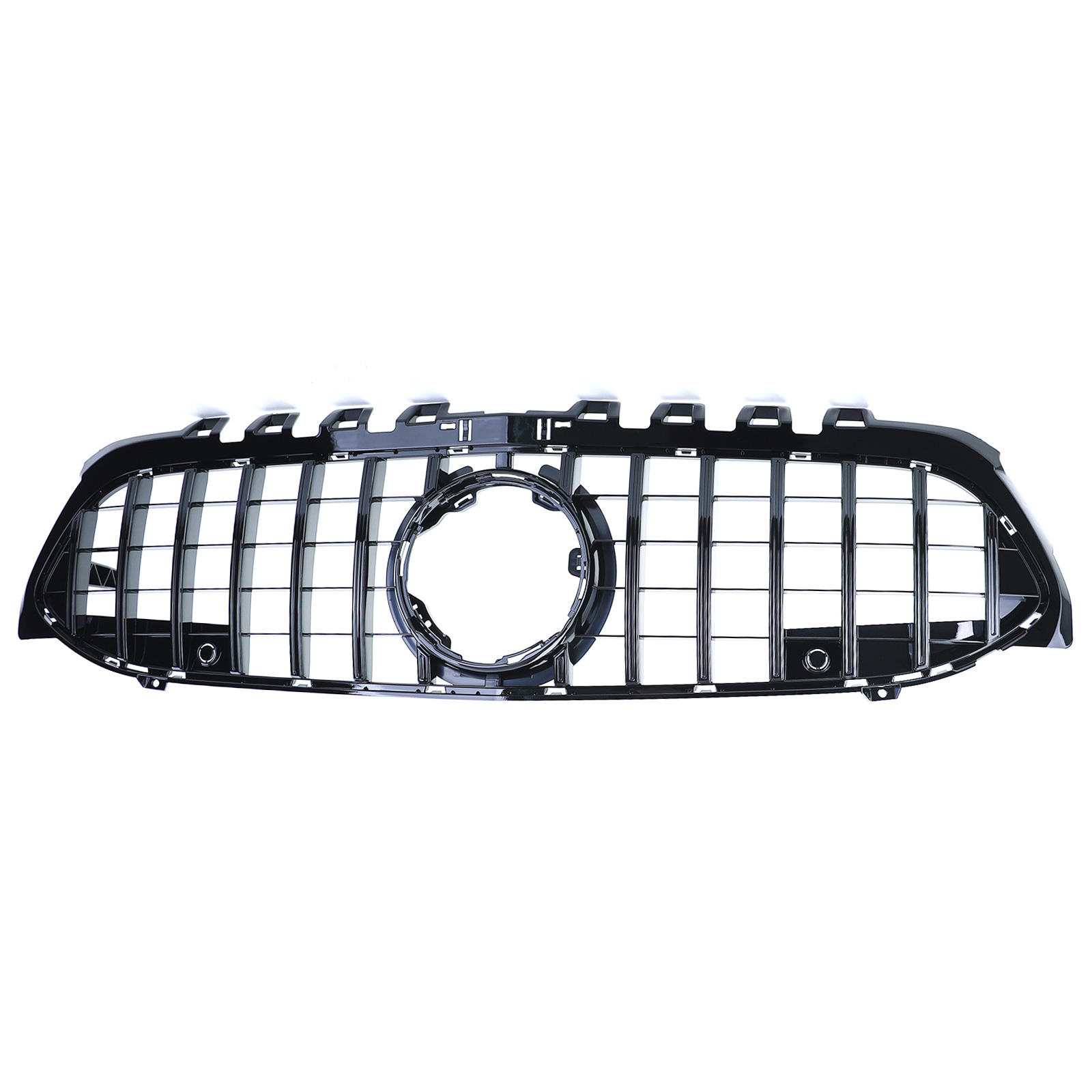 Autogrille - Mercedes A-klasse W177 - Sport optiek - Glanzend zwart