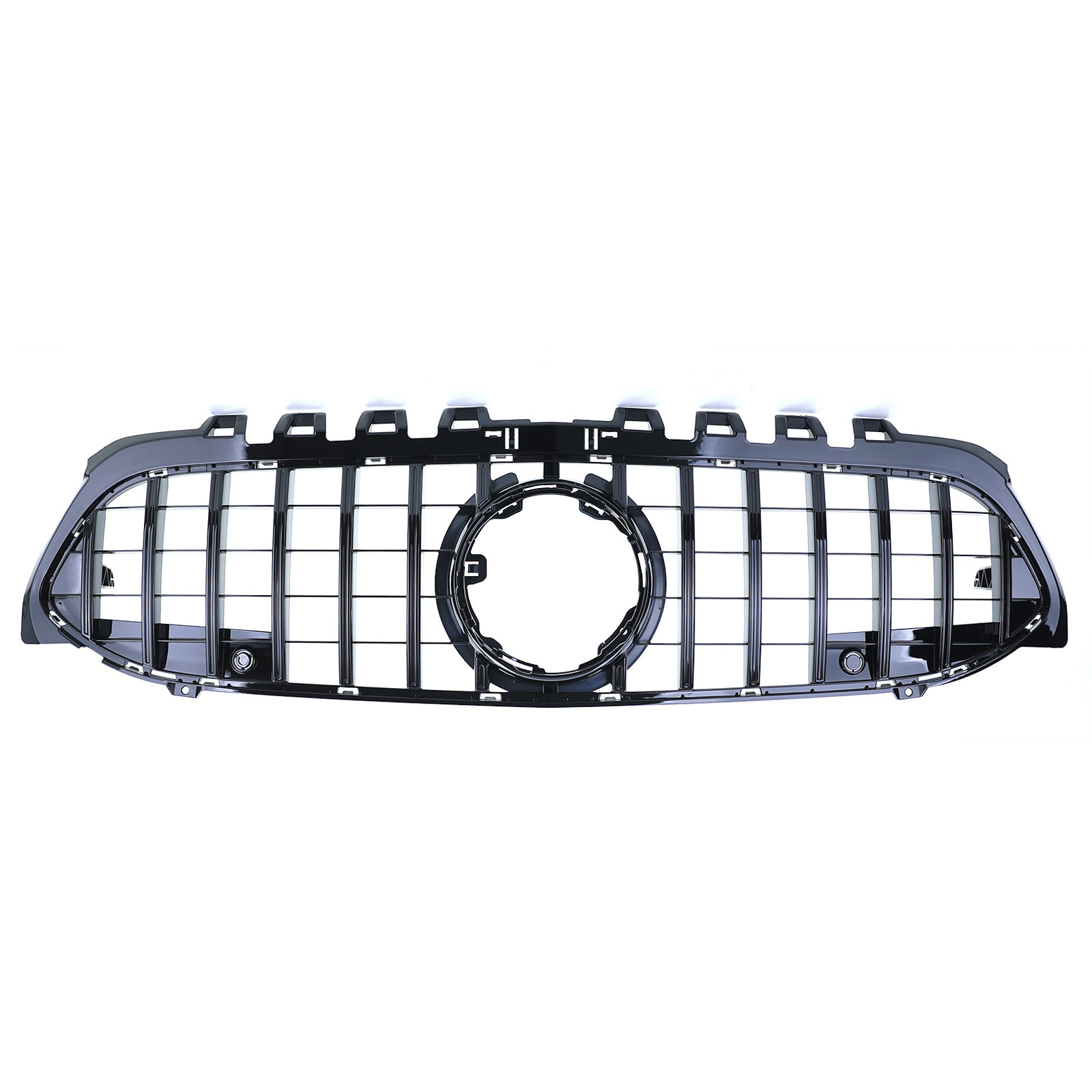 Autogrille - Mercedes A-klasse W177 - Sport optiek - Glanzend zwart