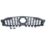 Autogrille geschikt voor Mercedes A-klasse W177 - Sport optiek - Glanzend zwart