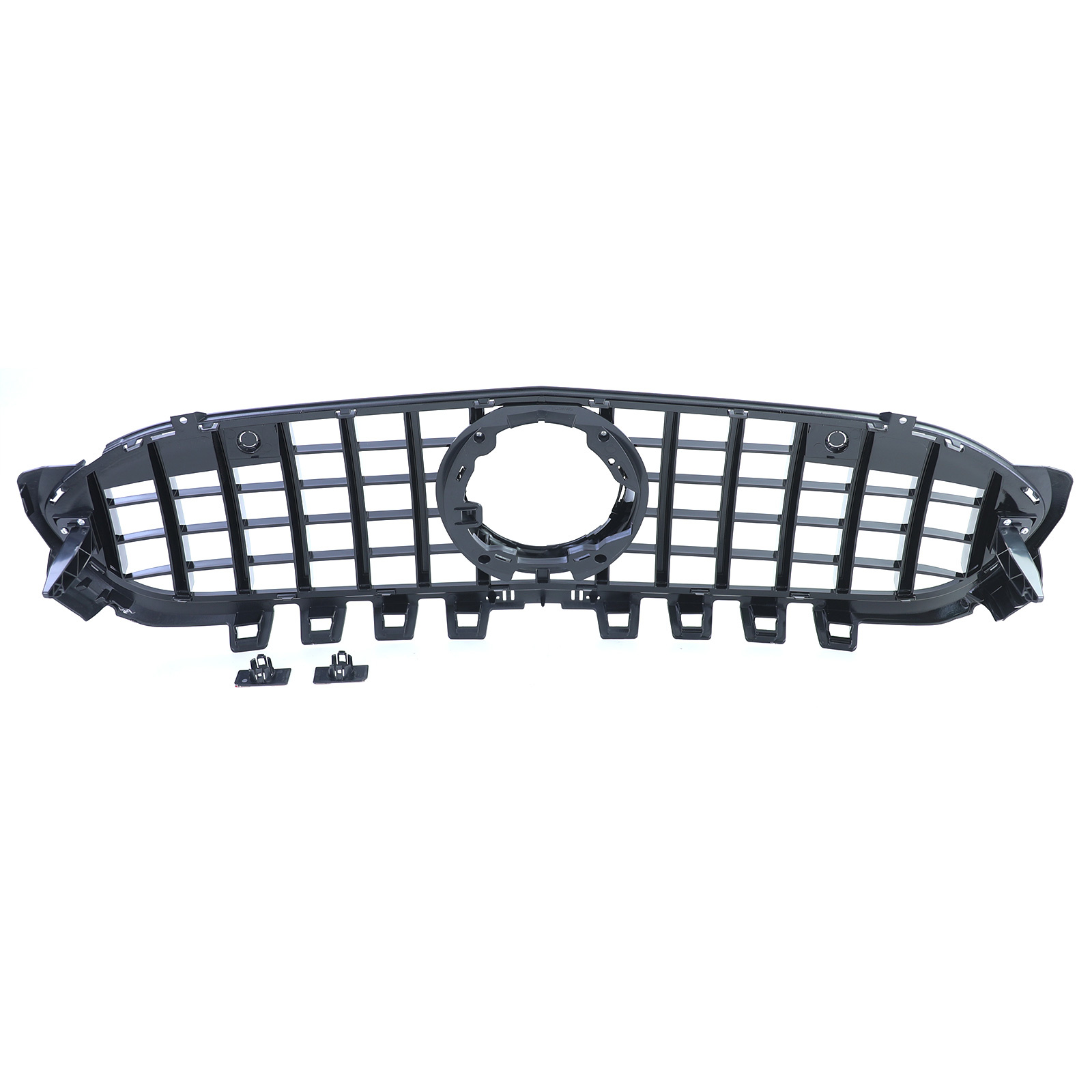 Autogrille - Mercedes A-klasse W177 - Sport optiek - Glanzend zwart