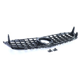Autogrille - Mercedes A-klasse W177 - Sport optiek - Glanzend zwart