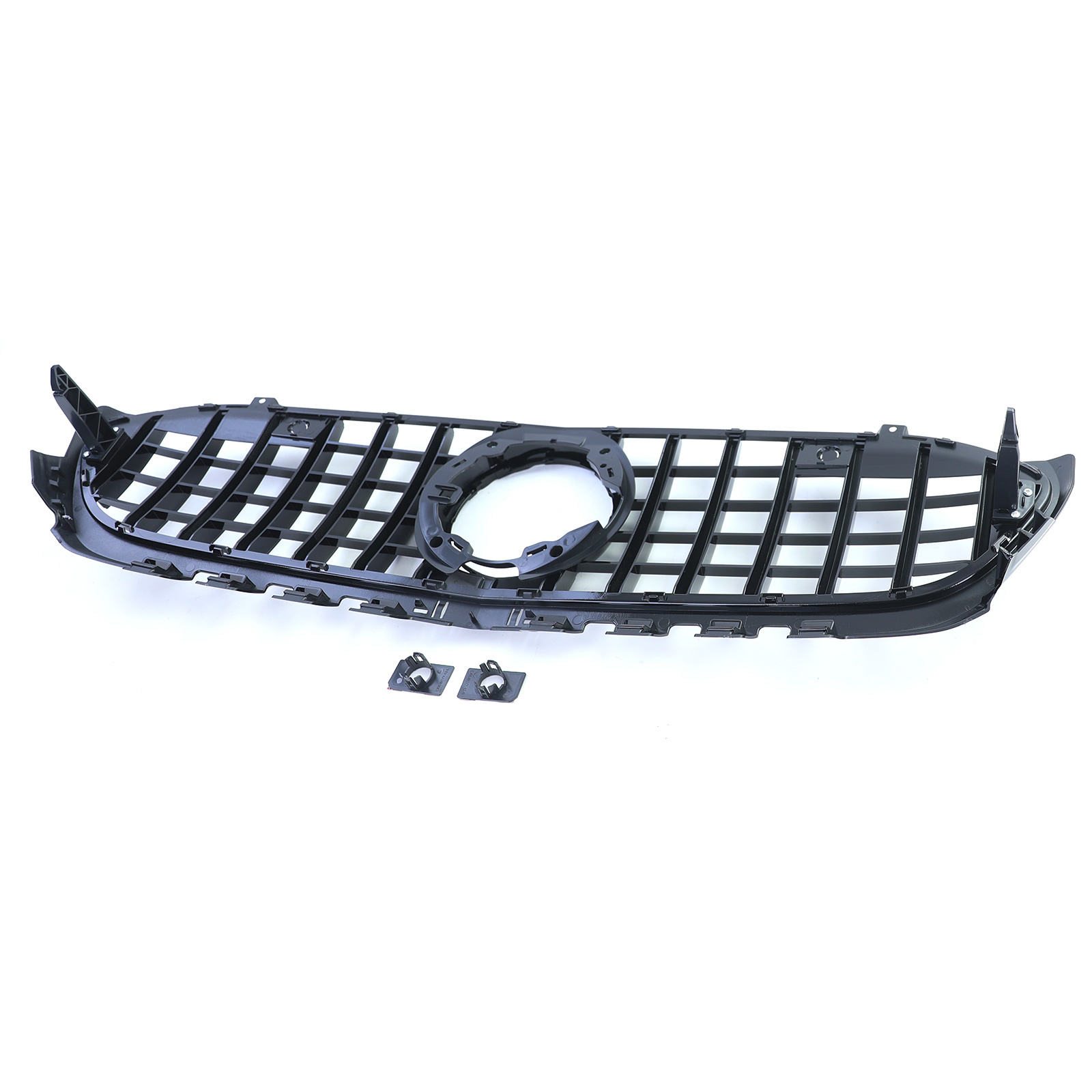 Autogrille - Mercedes A-klasse W177 - Sport optiek - Glanzend zwart