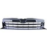 Autogrille - VW Bus T5 Facelift 09-15 - Glanzend Zwart - Badgeloos