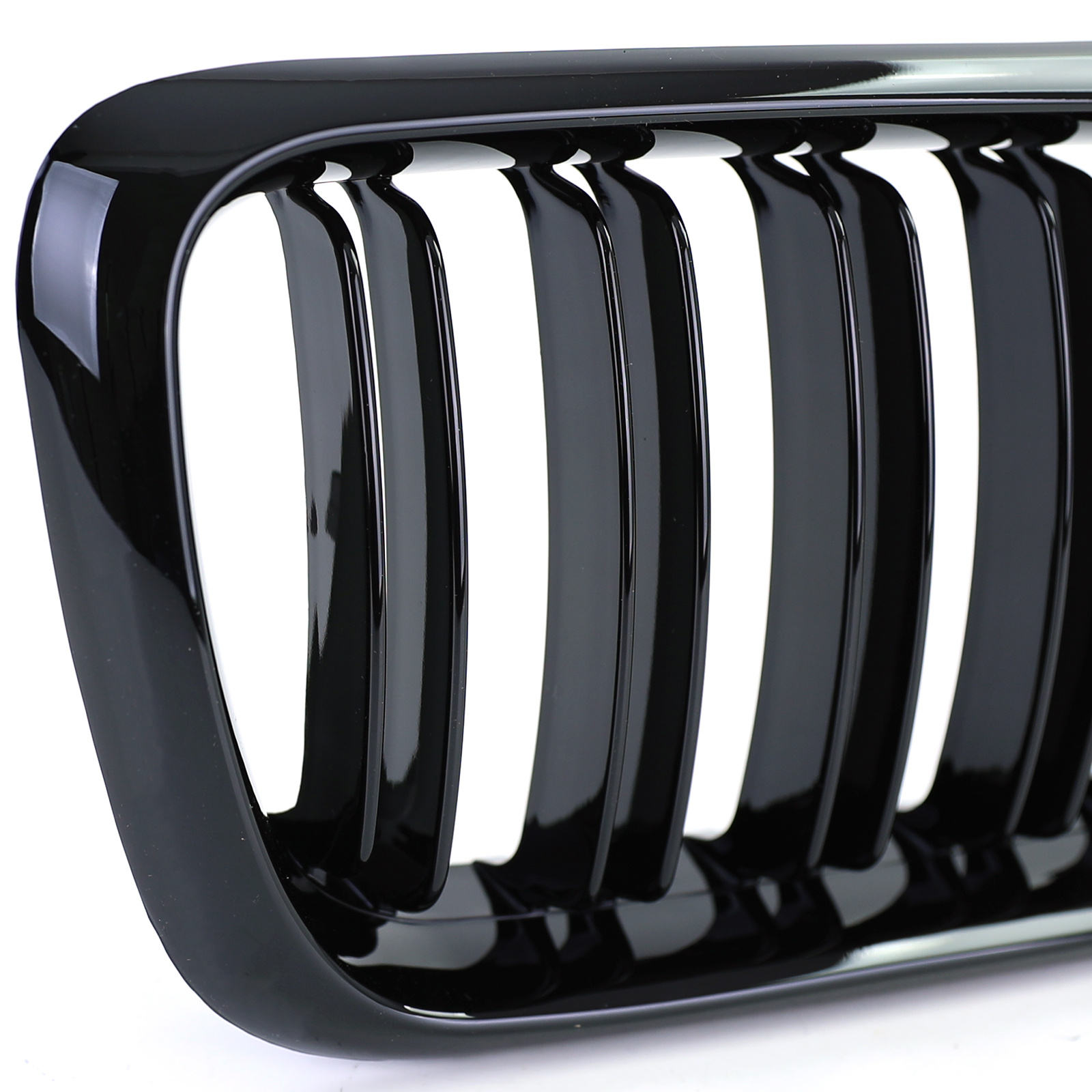 Sport Grill geschikt voor BMW 3-serie E36 96-99 - Dubbele stang - Zwart glans