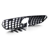 Autogrille - geschikt voor Mercedes GLC X253 vanaf 15 - Sport optiek - Glans Zwart/Chroom