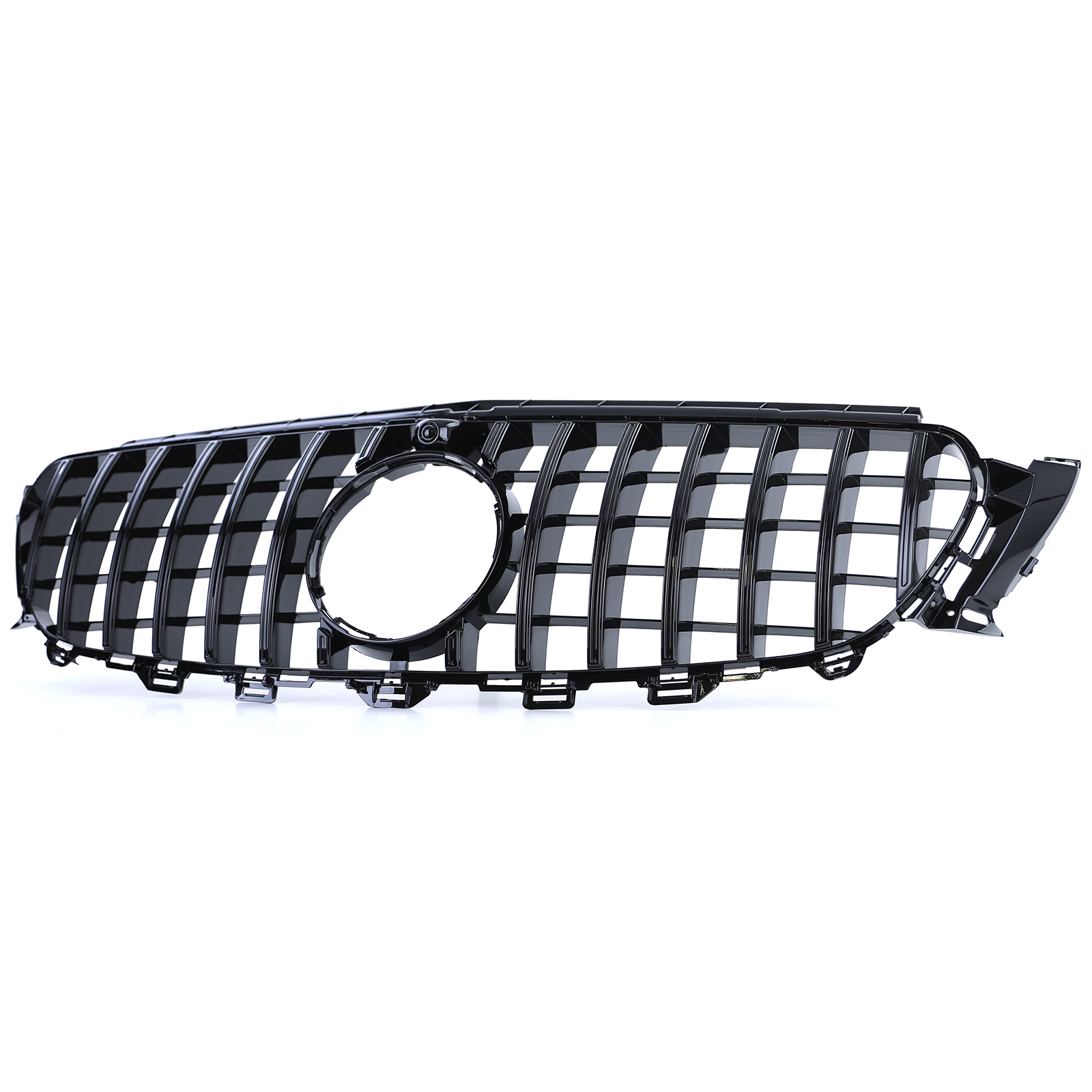Autogrille geschikt voor Mercedes E-klasse W213 S213 16-20 - Sport optiek - ZWART GLANS