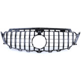 Autogrille - Mercedes E-klasse W213 S213 16-20 - Sport optiek - ZWART GLANS