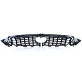 Autogrille - Mercedes E-klasse W213 S213 16-20 - Sport optiek - ZWART GLANS
