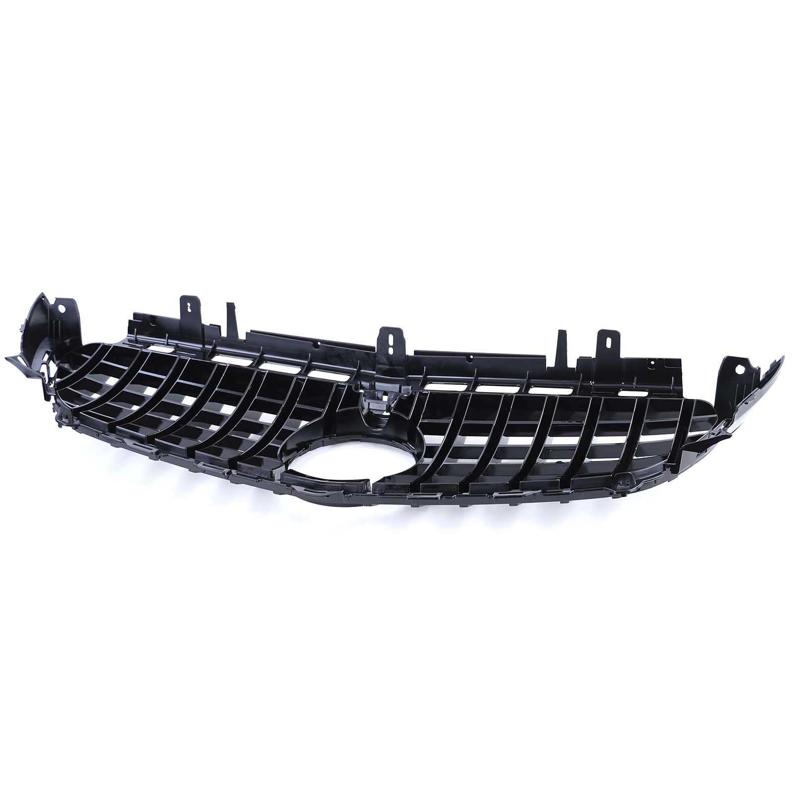 Autogrille - Mercedes E-klasse W213 S213 16-20 - Sport optiek - ZWART GLANS