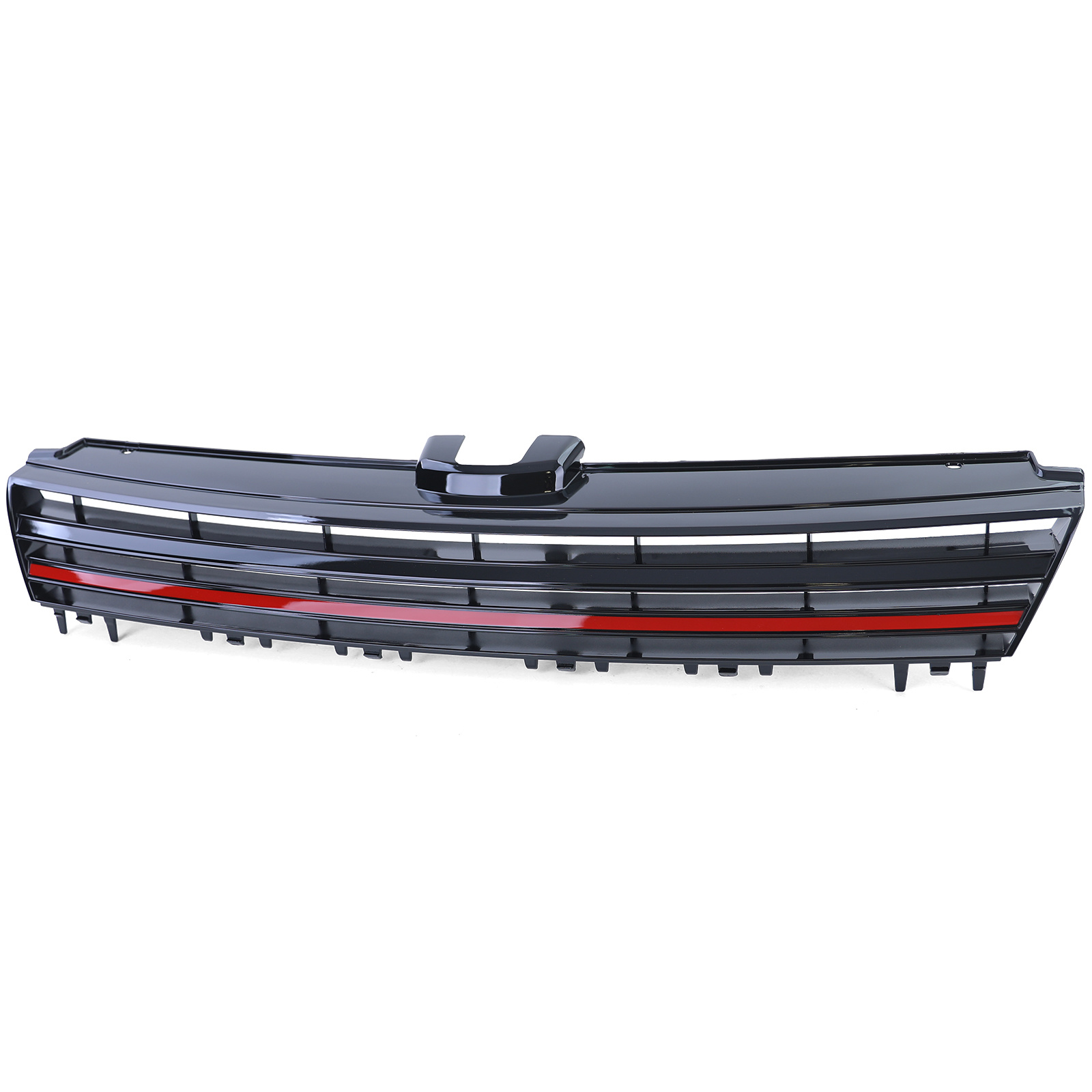 Autogrille - VW Golf 7 12-17 - zwart glans - badgeless