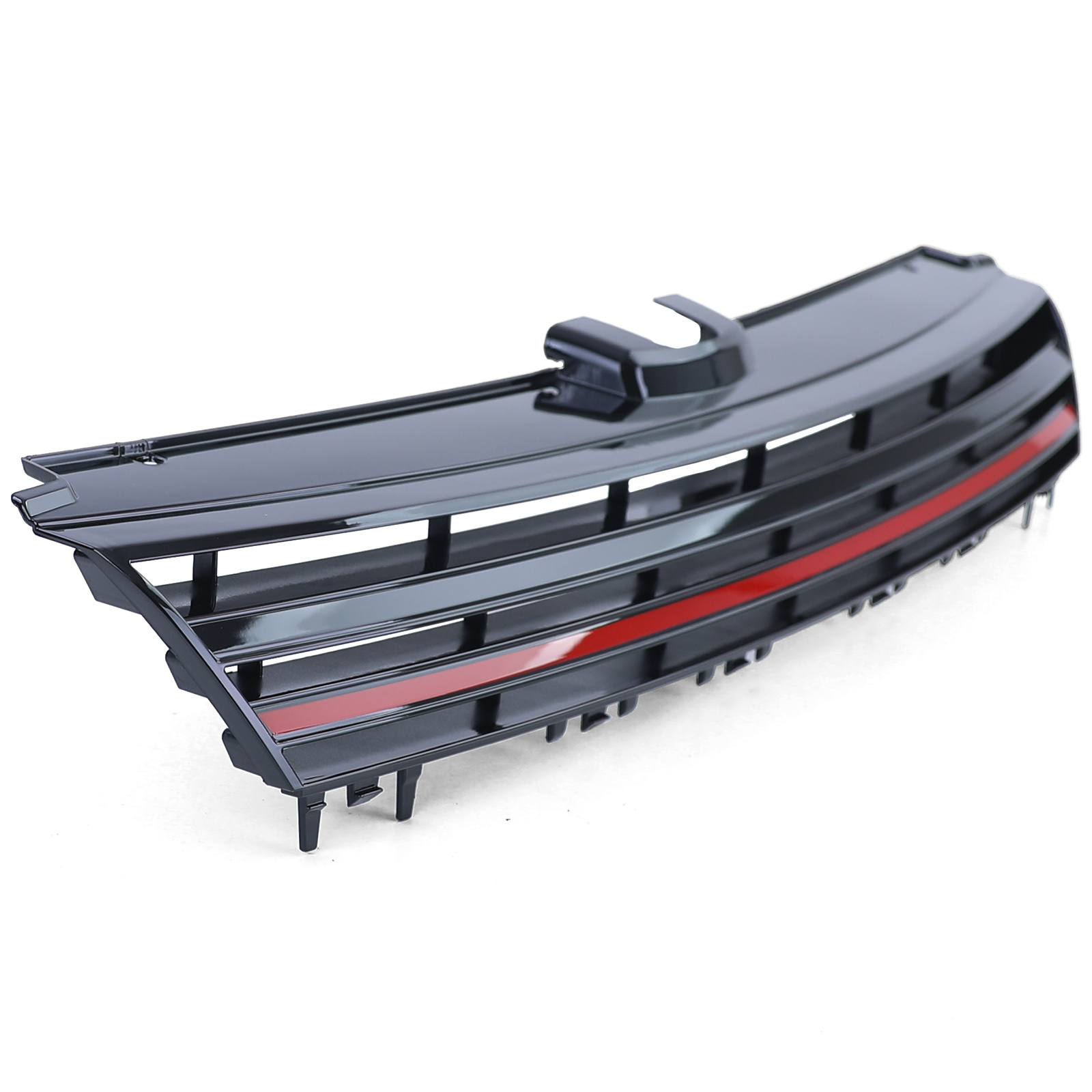 Autogrille - VW Golf 7 12-17 - zwart glans - badgeless