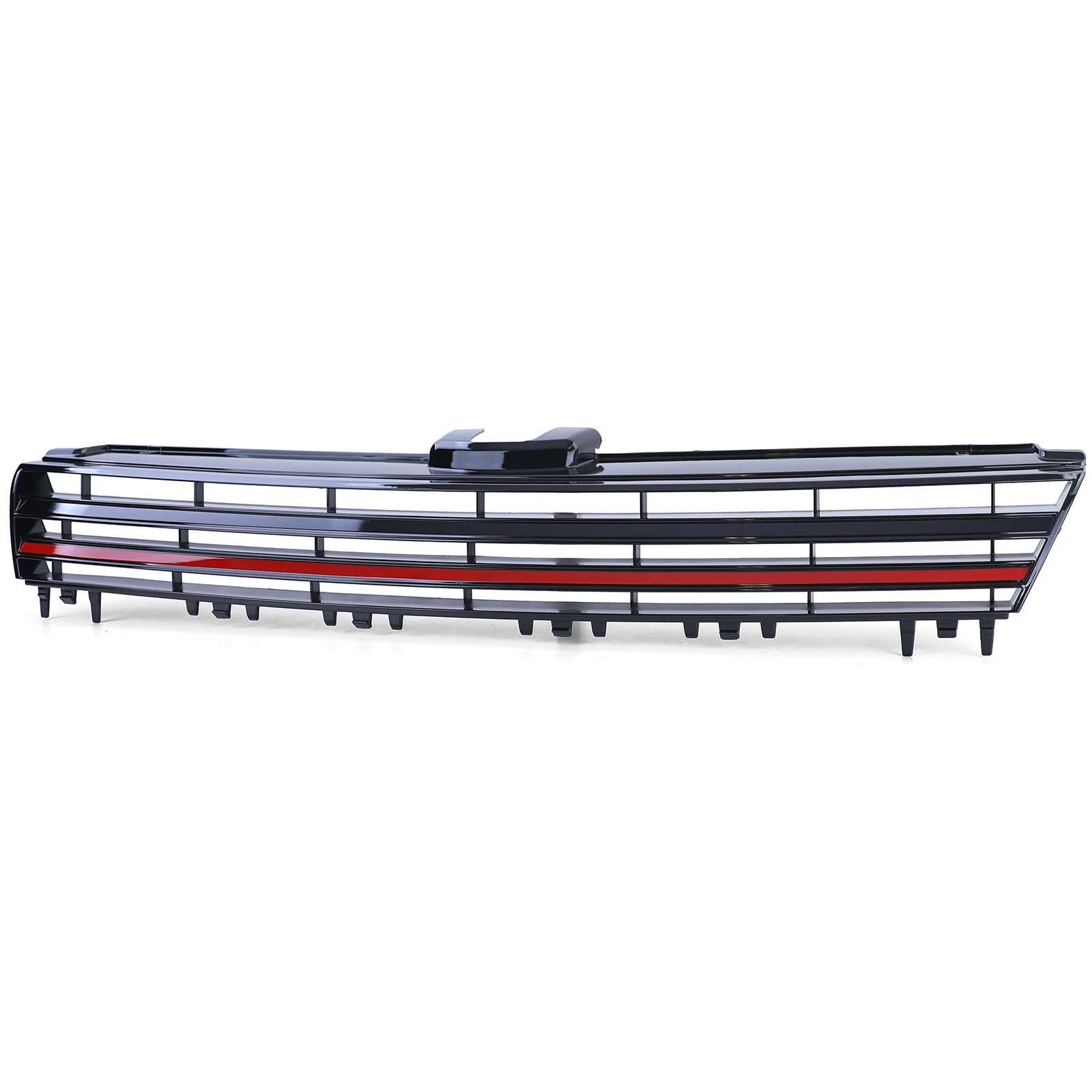 Autogrille geschikt voor VW Golf 7 12-17 - zwart glans - badgeless