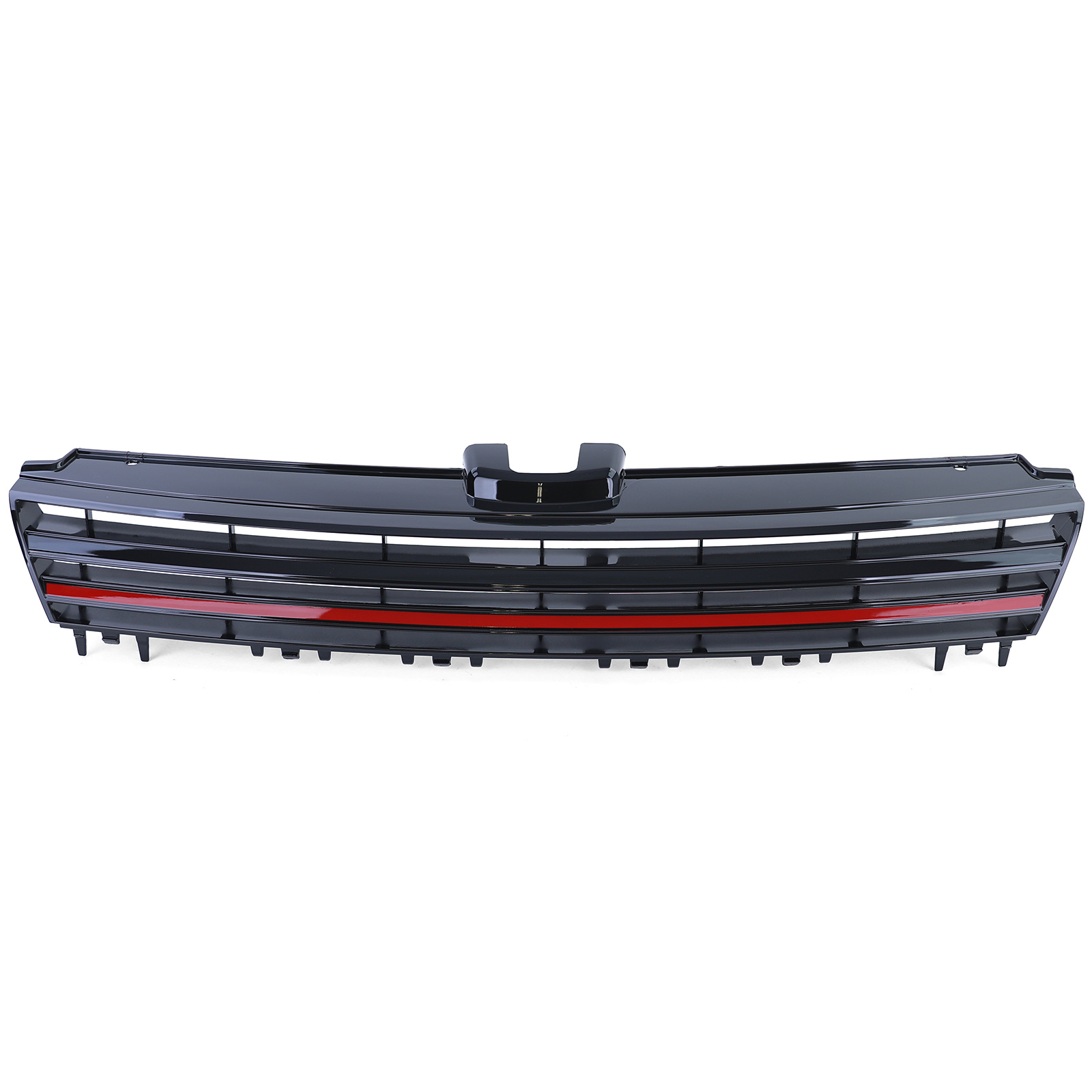 Autogrille - VW Golf 7 12-17 - zwart glans - badgeless
