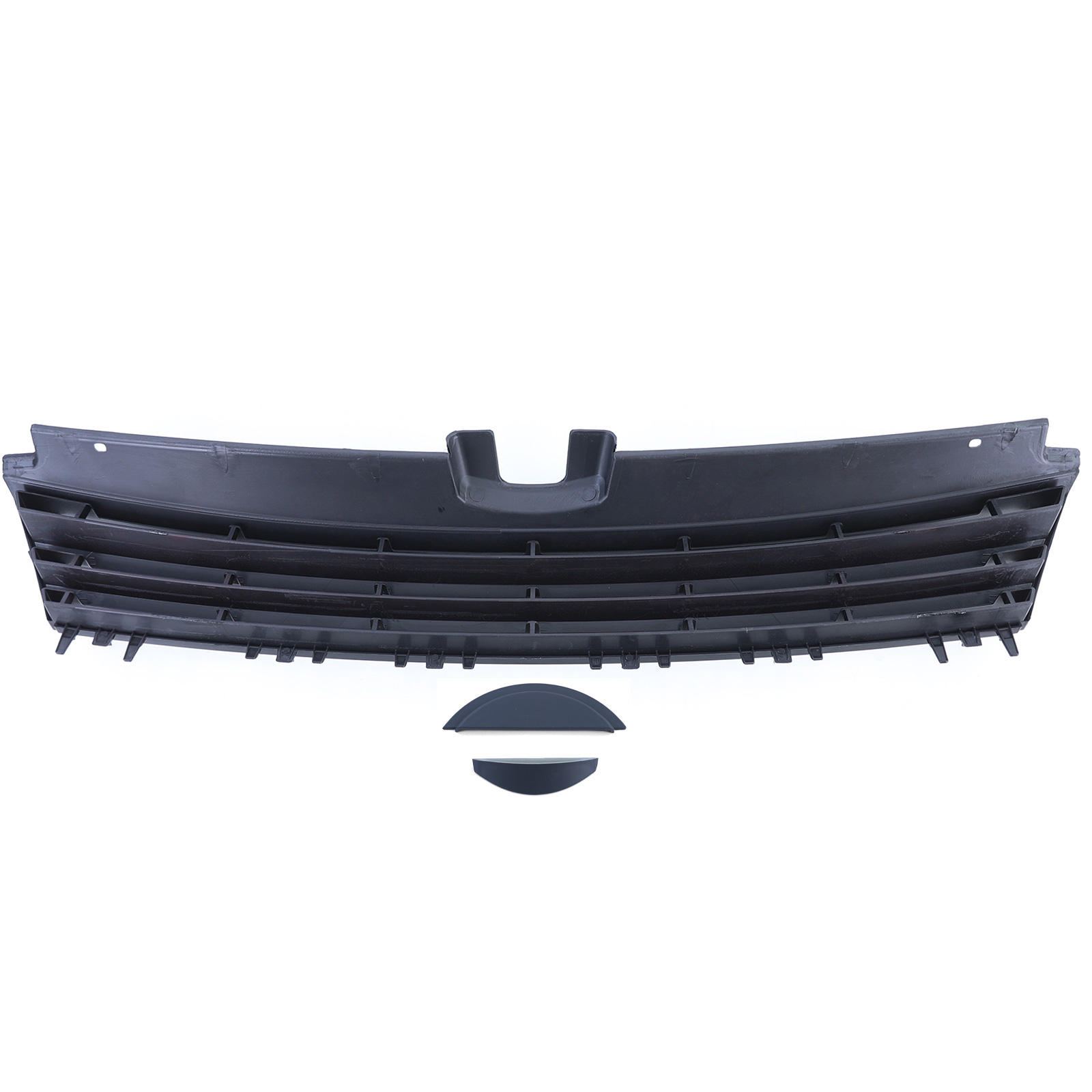 Autogrille geschikt voor VW Golf 7 12-17 - zwart glans - badgeless