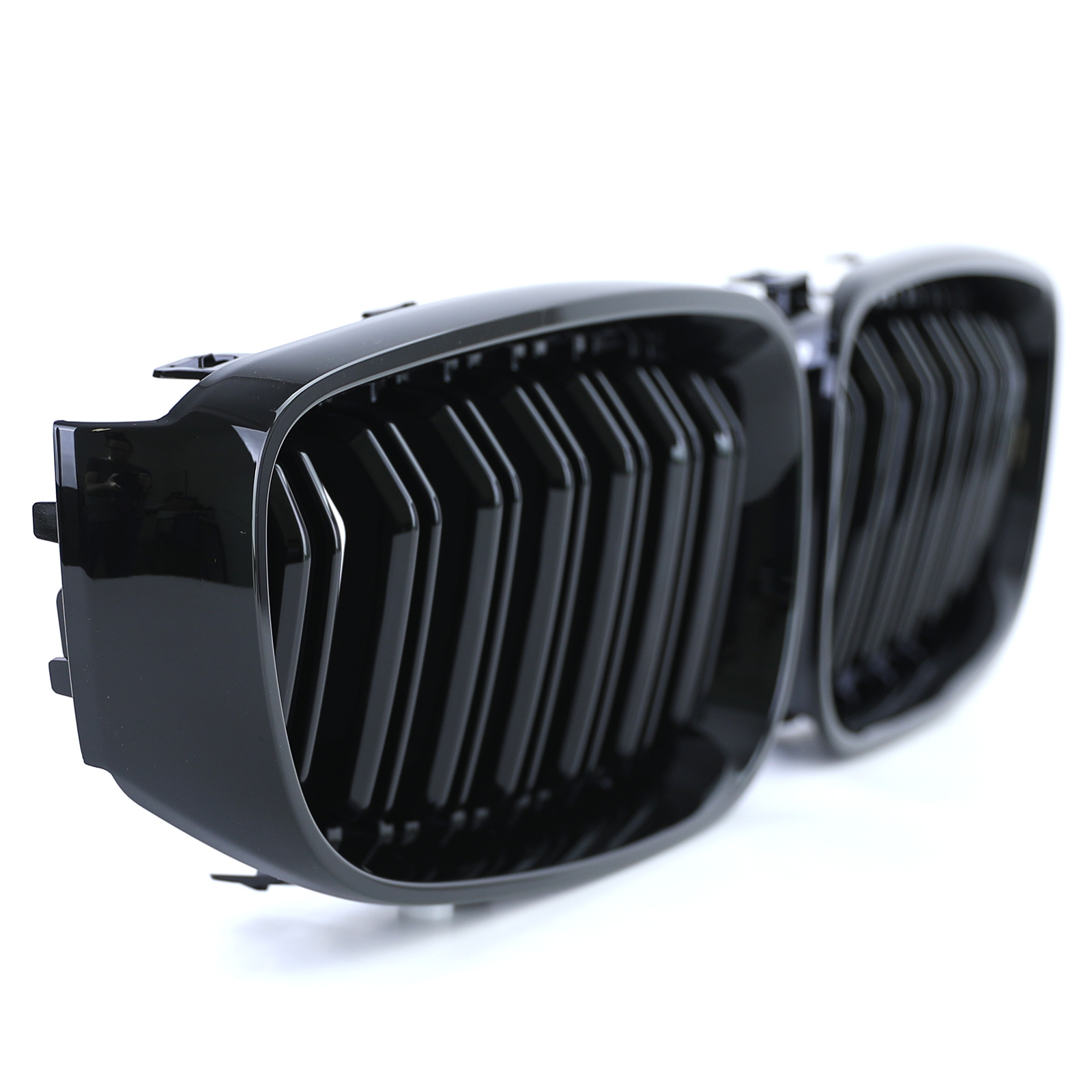 Sport grille - BMW 3 Serie GT F34 - dubbele stang - zwart glans