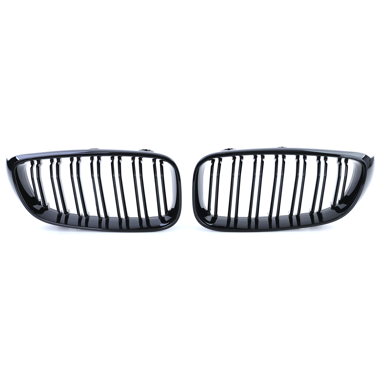 Sport grille - geschikt voor BMW 3 Serie GT F34 - dubbele stang - zwart glans