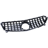 Autogrille - Mercedes A-klasse W176 15-19 - Zwart Glans/Chroom - Sportieve look