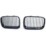 Autogrille geschikt voor BMW 3-serie E36 91-96 - Zwart Glans - Sport Rooster