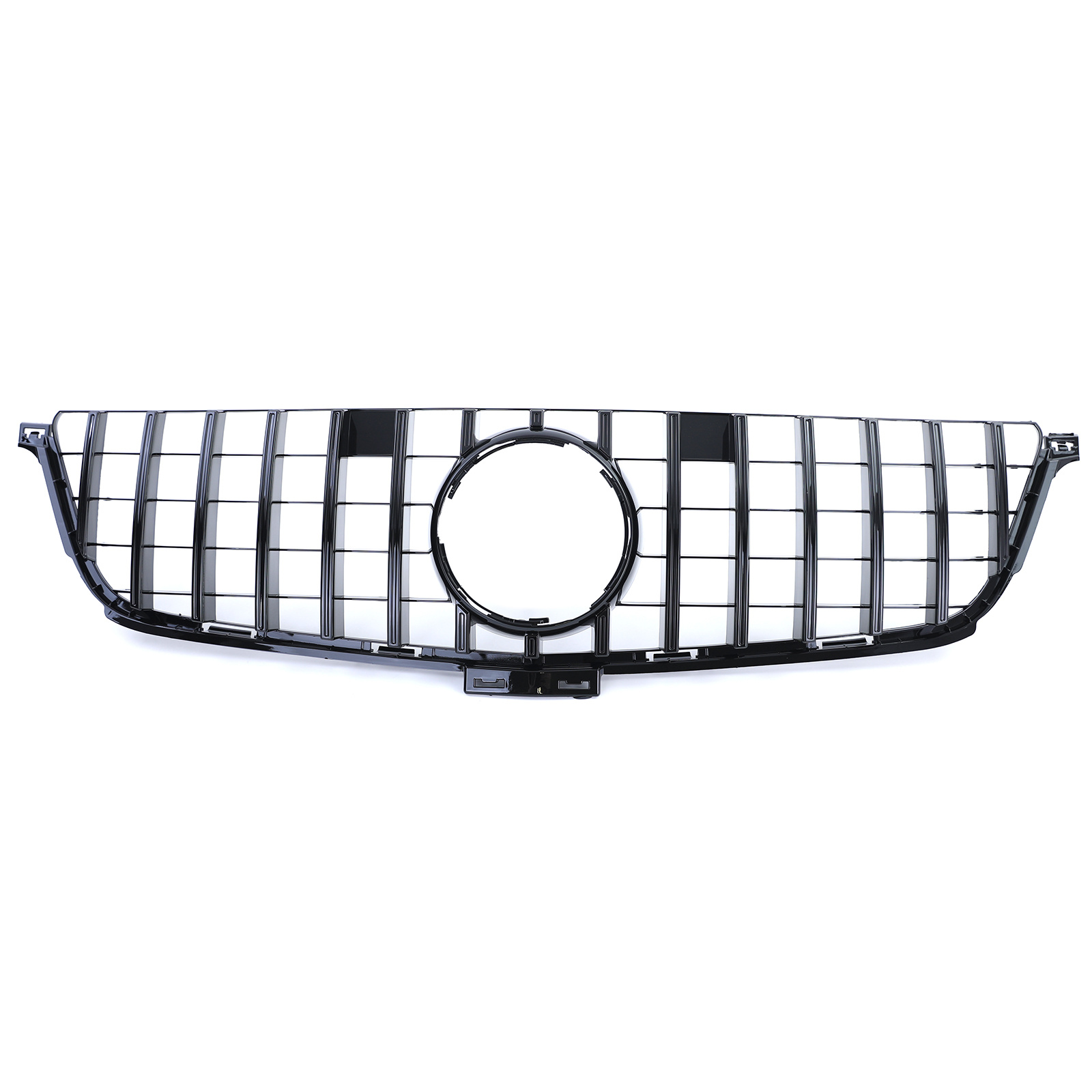 Autogrille geschikt voor Mercedes ML W166 11-15 - Sportieve zwarte glanzende look