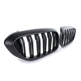 Autogrille - BMW 5er G30 G31 17-20 - Performance zwart mat - Dubbele spijl