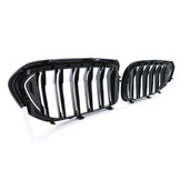 Autogrille - BMW 5er G30 G31 17-20 - Performance zwart mat - Dubbele spijl