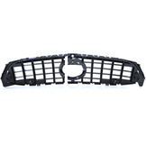 Autogrille geschikt voor Mercedes CLA C118 X118 - Zwart Glans/Chroom - Sport Optiek