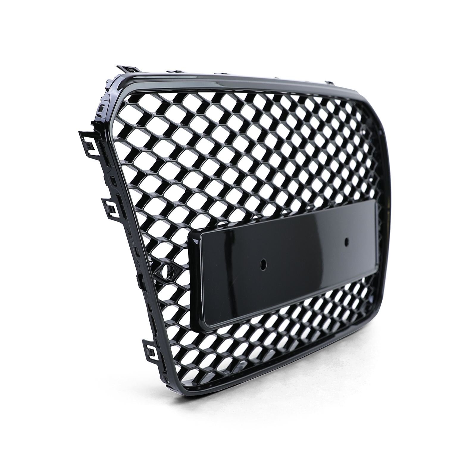 Autogrille geschikt voor Audi A5 B8 8T 11-17 - Sport Optiek - Glanzend Zwart