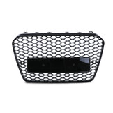 Autogrille geschikt voor Audi A5 B8 8T 11-17 - Sport Optiek - Glanzend Zwart