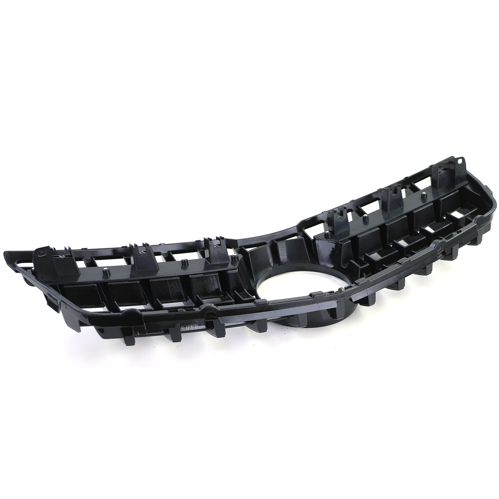 Autogrille - Mercedes GLK X204 08-12 - Zwart glans / chroom - Sport optiek