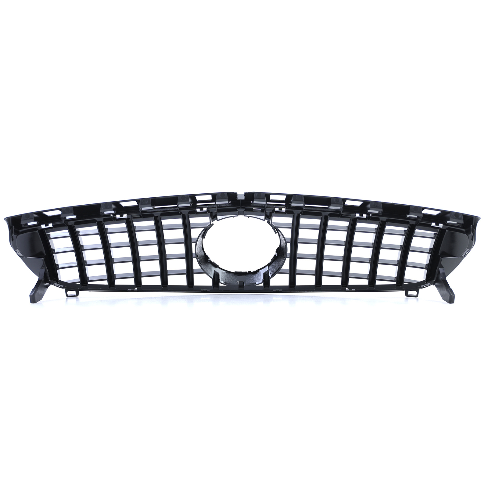 Autogrille - Mercedes A-klasse W176 12-15 - Sport optiek - Glans zwart/chroom