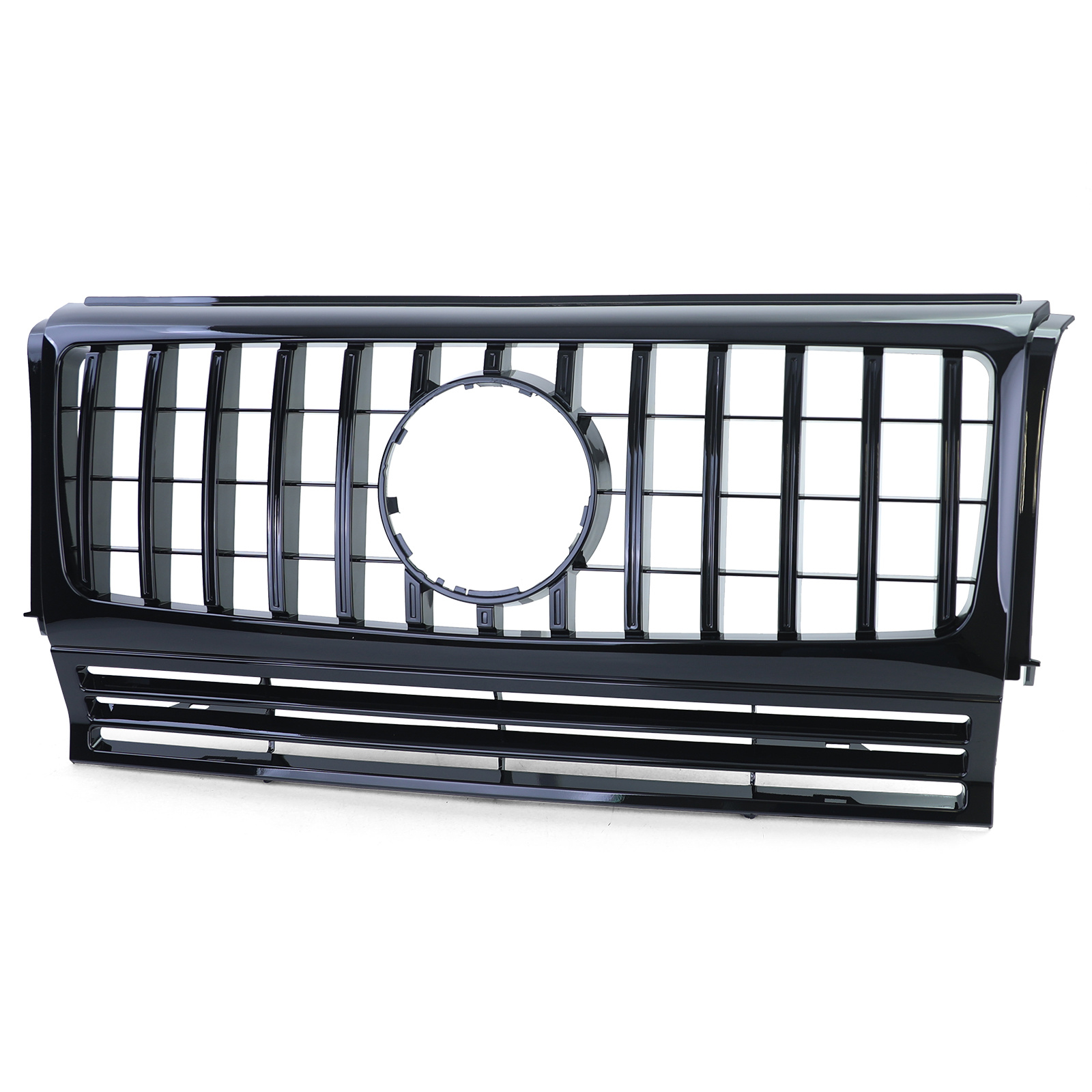 Sport Grill geschikt voor Mercedes G Klasse W463 90-18 - Zwart Glans - 3 ventilatieopeningen