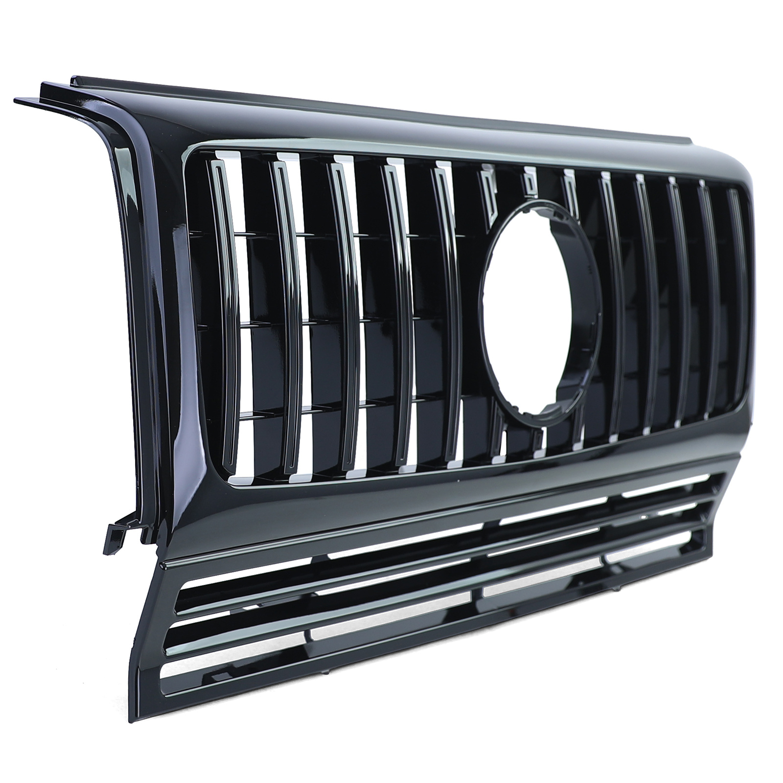 Sport Grill geschikt voor Mercedes G Klasse W463 90-18 - Zwart Glans - 3 ventilatieopeningen